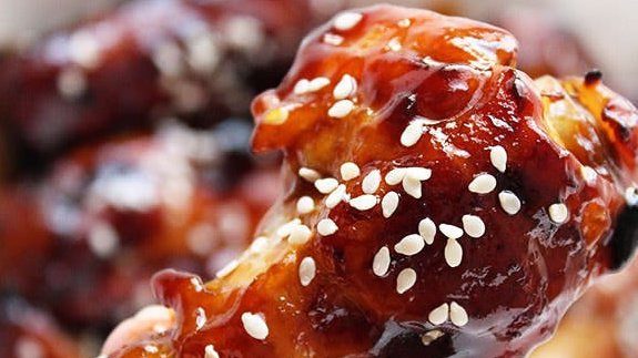 14. Teriyaki chicken wings